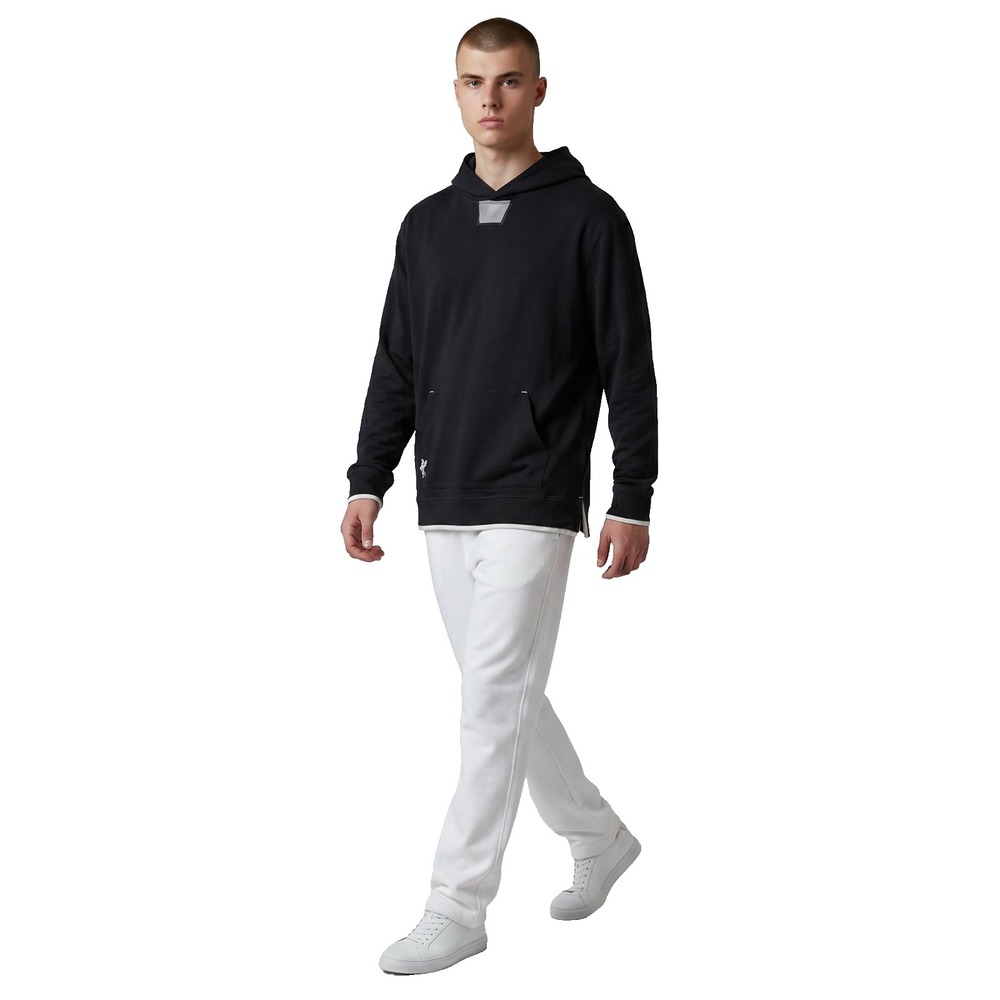 Ashworth Men's Tech Golf Hoodie Size M Black Soft Lightweight Stretch Fabric